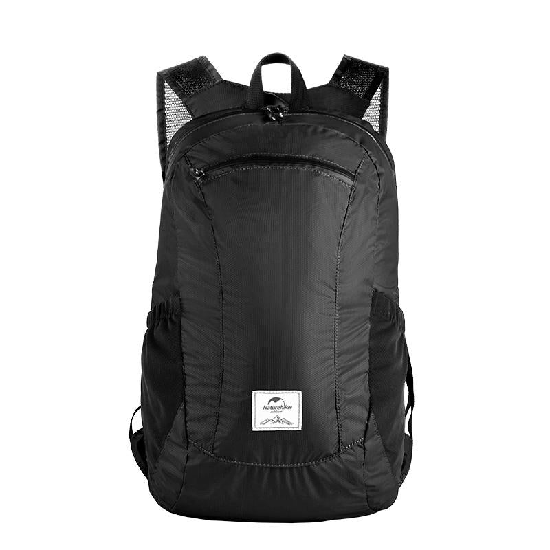 Waterproof Foldable Backpack Ultra Light & Portable 22L Capacity Black 3