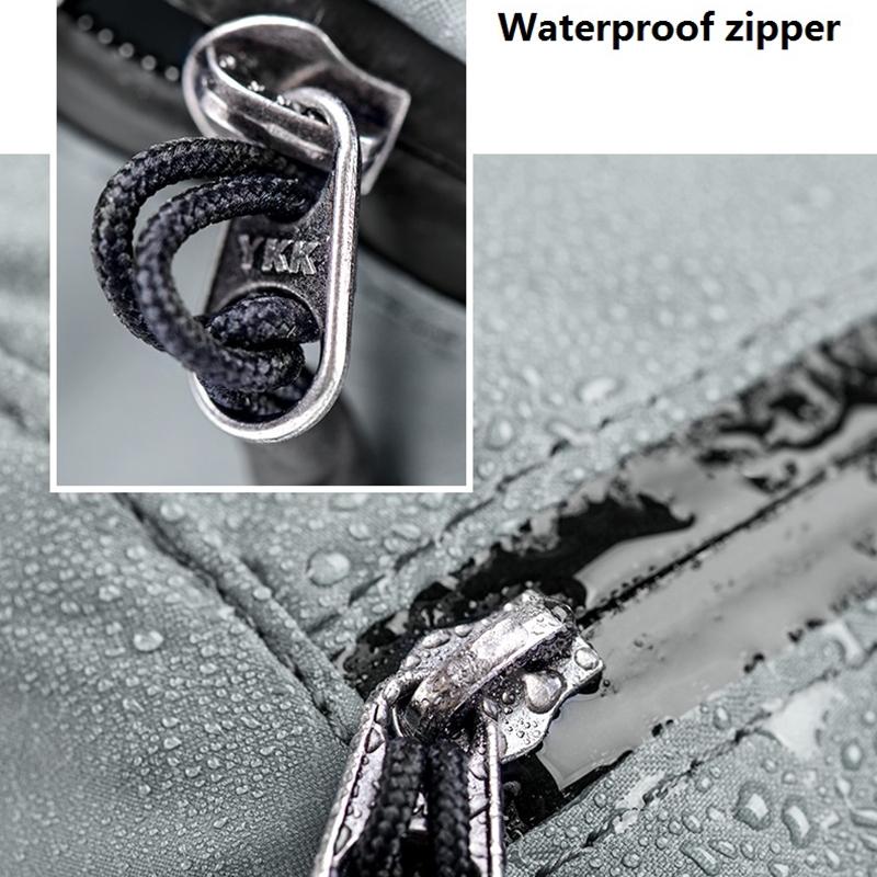 Waterproof Foldable Backpack Ultra Light & Portable 22L Capacity Black 9