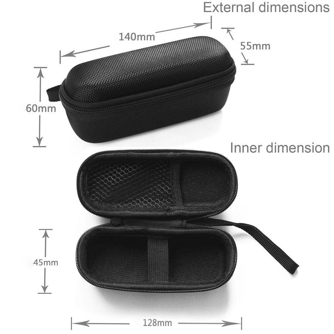 Protective Bag for Insta360 one - 2 Pack - 14x6x5.5cm - Smart Vr360 Sport Camera 5