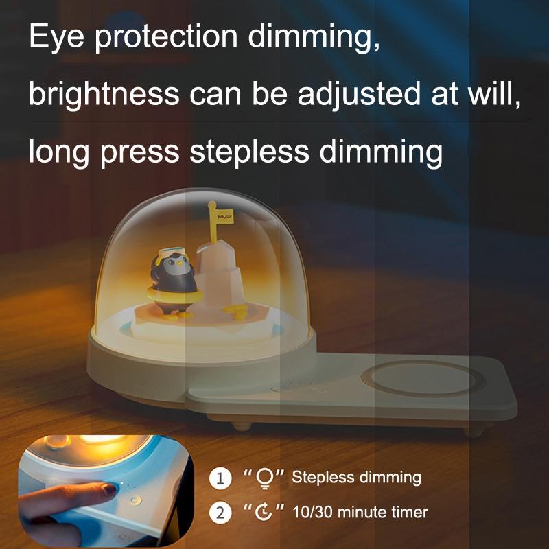 Wireless Fast Charging Bluetooth Music Lamp Astronauts 4