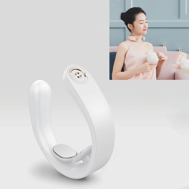 Smart Neck & Shoulder Massager Heat Therapy Multi-Function Cervical Spine Physiotherapy Pgg - Pink 9