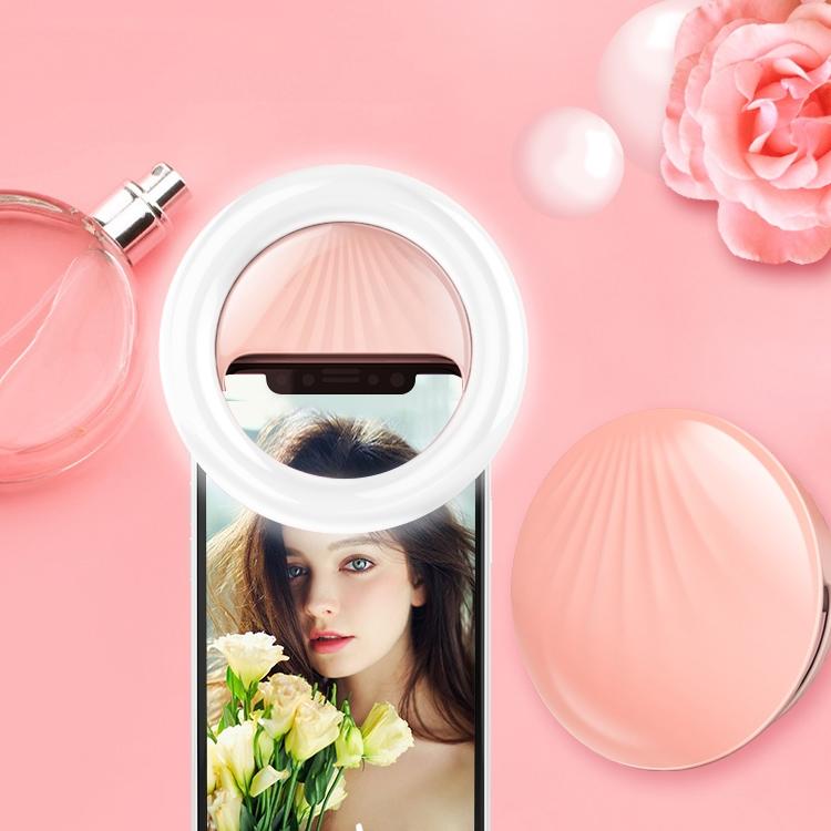 Rechargeable Selfie Light Clip for Beauty and Flash Fill - Black 4