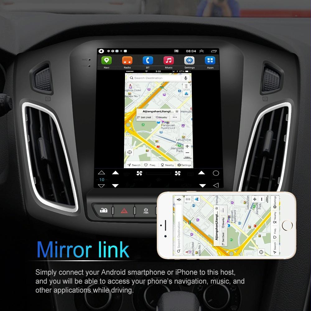9.7 Inch Android Car Integrated Machine For Ford Focus - Standard + 4 Light Camera 2 + 64G 7