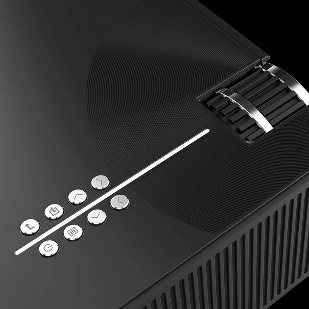 Smart Wifi Projector - 1800 Lumens 720P / 1080P Hd Hdmi / Usb / Vga / Av - Black 7