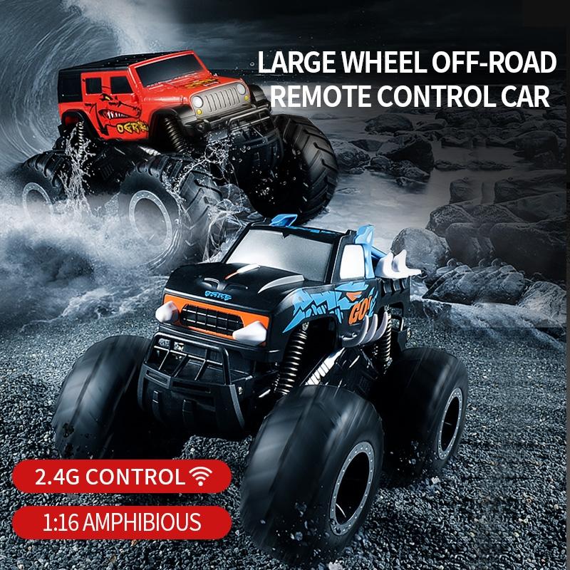 Amphibious Rc Car - Type b Ab Model - Blue 5