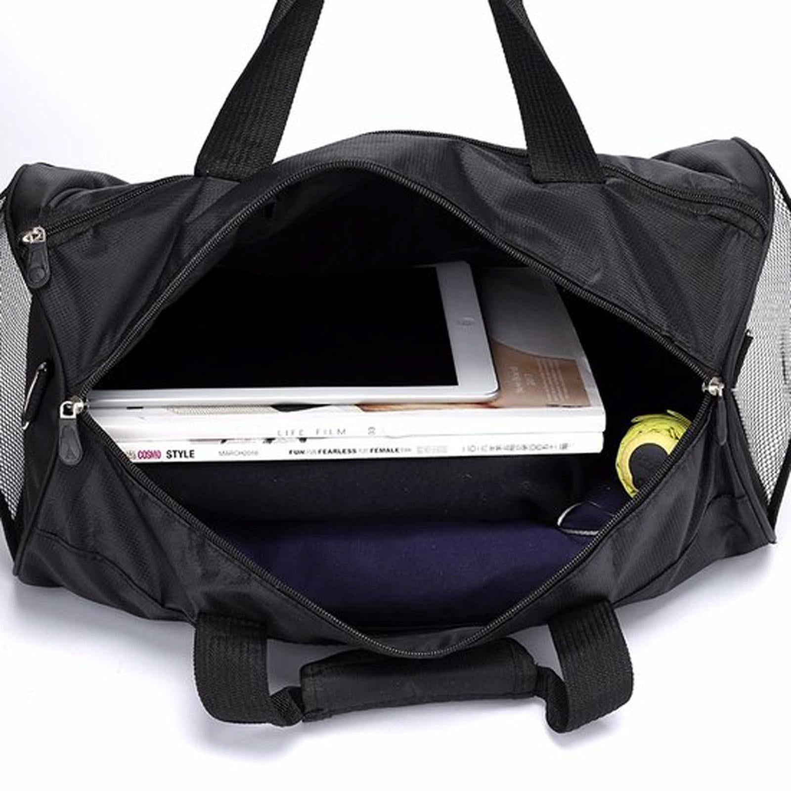 Versatile Gym Bag for Active Travel and Leisure - Silver 7