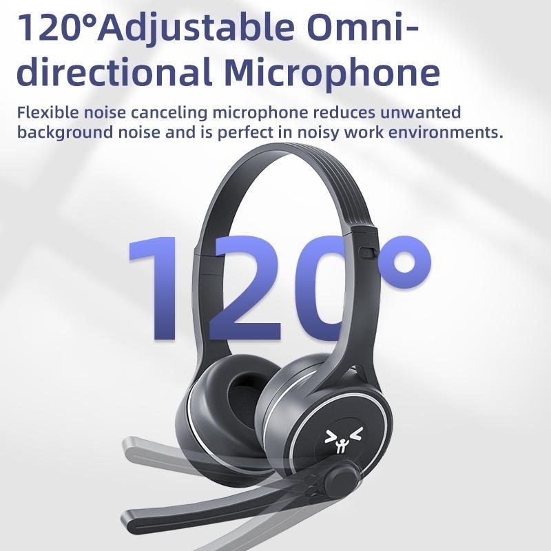 Usb Noise Cancelling Gaming Headset Grey Pink 5