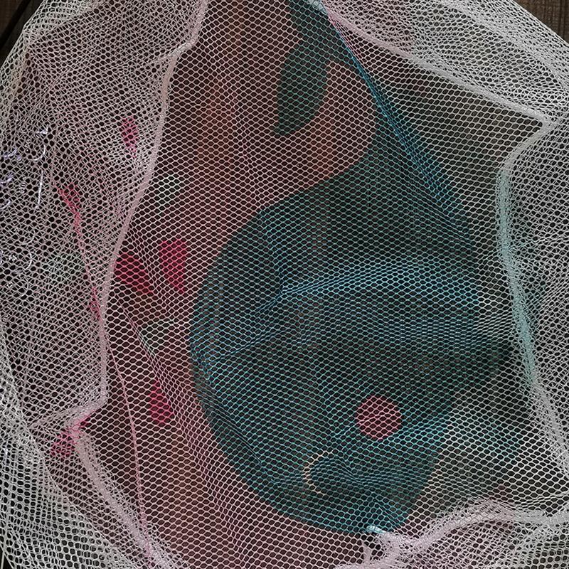 18-inch Cartoon Children's Electric Fan with All-inclusive Mesh Protection Net and Anti-pinch Hand Cover - Blue Whale 9