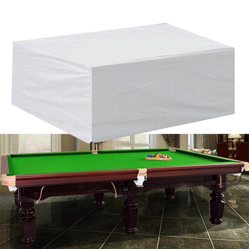 Water-repellent Billiard Table Cover - 260x135x82cm - Silver 10