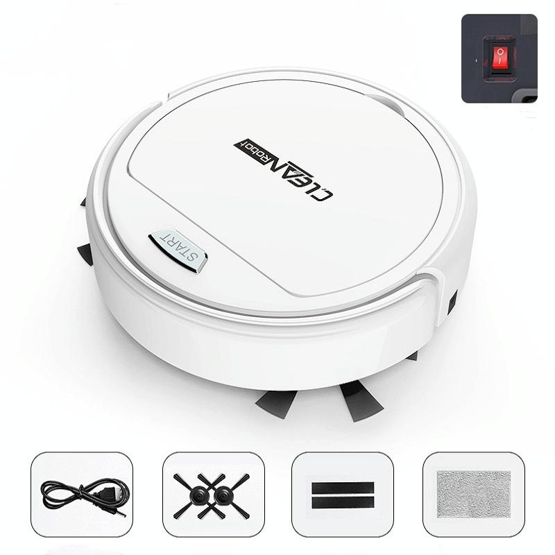Smart Household Sweeping Robot - Automatic - Black 4