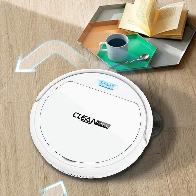 Smart Household Sweeping Robot - Automatic - Black 7