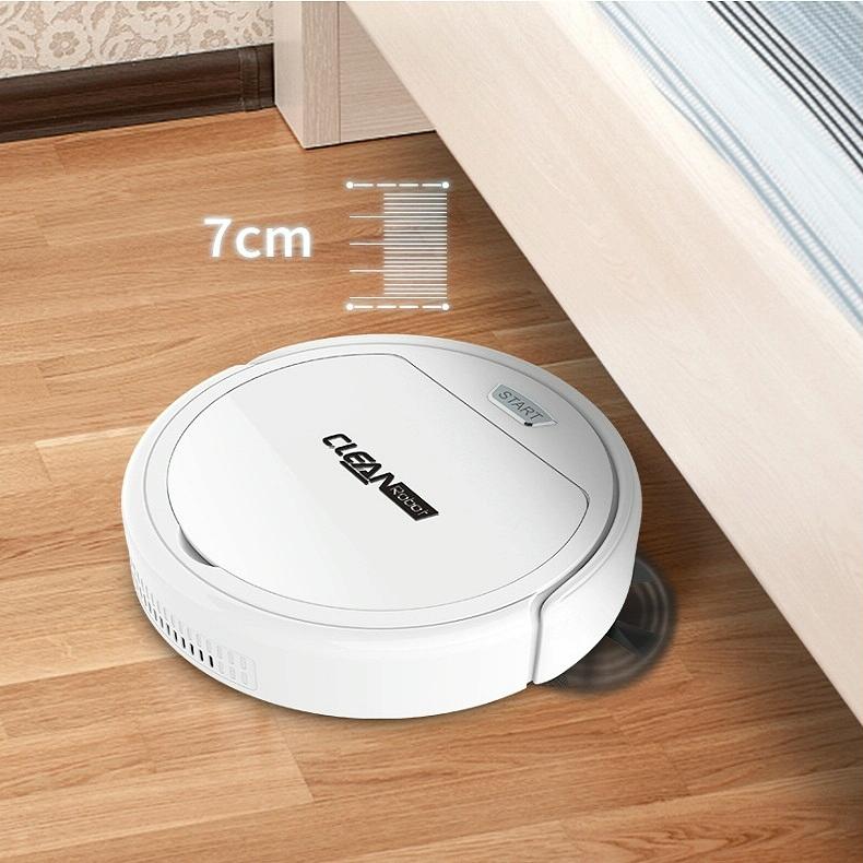Smart Household Sweeping Robot - Automatic - Black 9