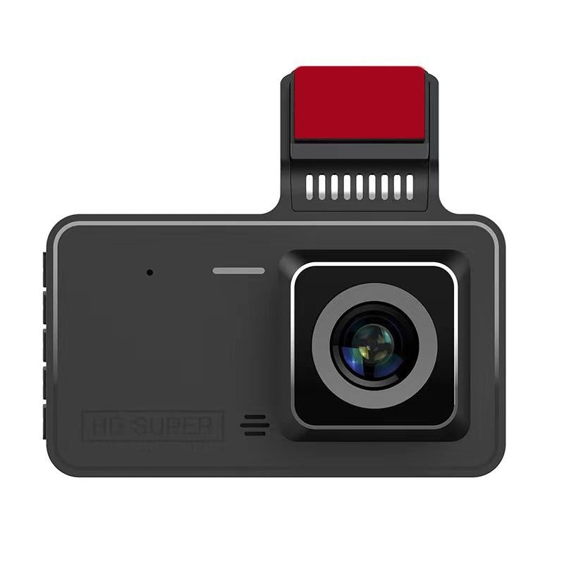 Hd Night Vision Dash Camera - 4 Inches Easy Install - Dual Record 3