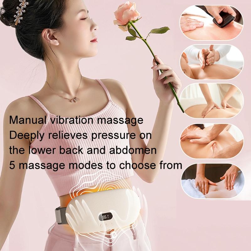 Smart Massage Belt For Abdomen & Waist Electric & Warm - Yellow 4000Mah 5