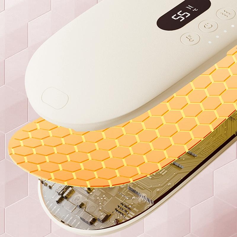 Smart Massage Belt For Abdomen & Waist Electric & Warm - Yellow 4000Mah 7