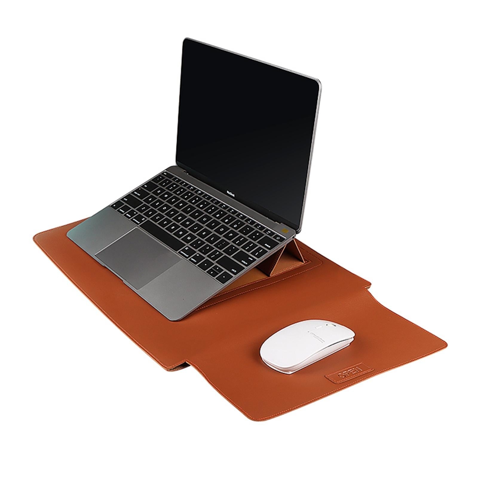 3-in-1 Multifunctional Laptop Bag for 14.1-15.4 Inch Devices in Pu Material - Black 12