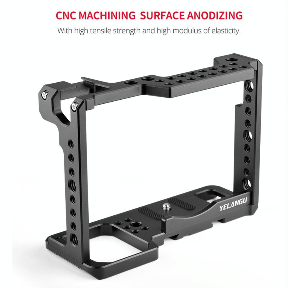 Panasonic Lumix Dc-S1H / Dc-S1 / Dc-S1R Camera Cage Stabilizer - Black 14