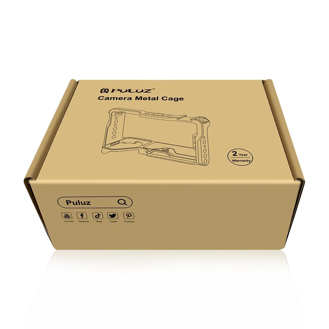 Wood Handle Metal Camera Cage For Nikon Zfc Stabilizer Rig - Black 9