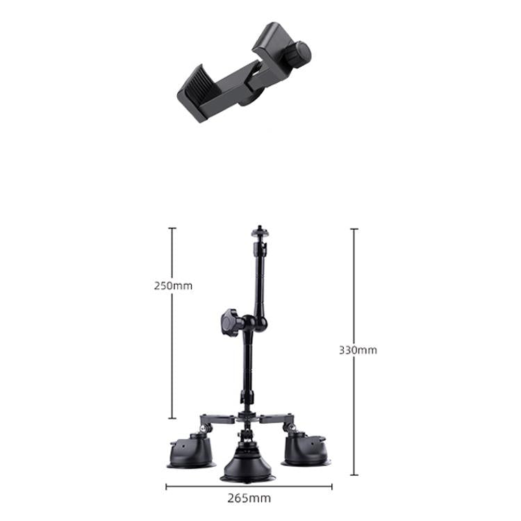 Articulating Magic Arm with Suction Cup Phone Clamp 3