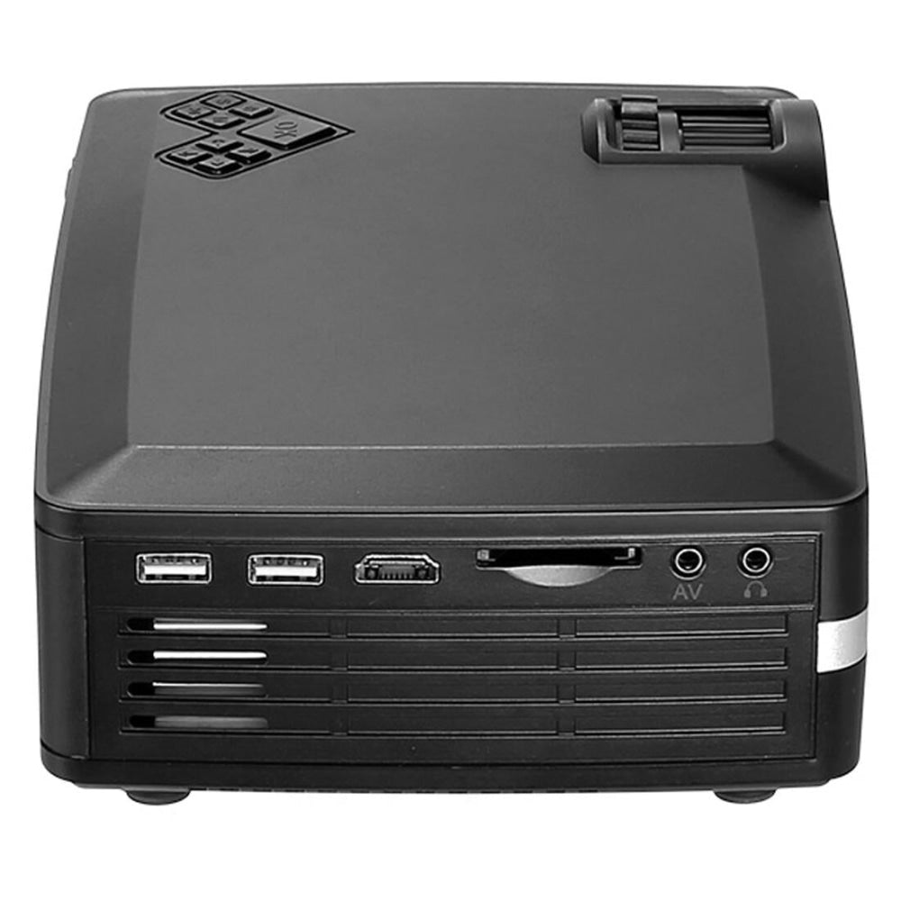 4 Lcd Projector - 80 Lumens Hd 800X480 Vga / Hdmi - Black 6