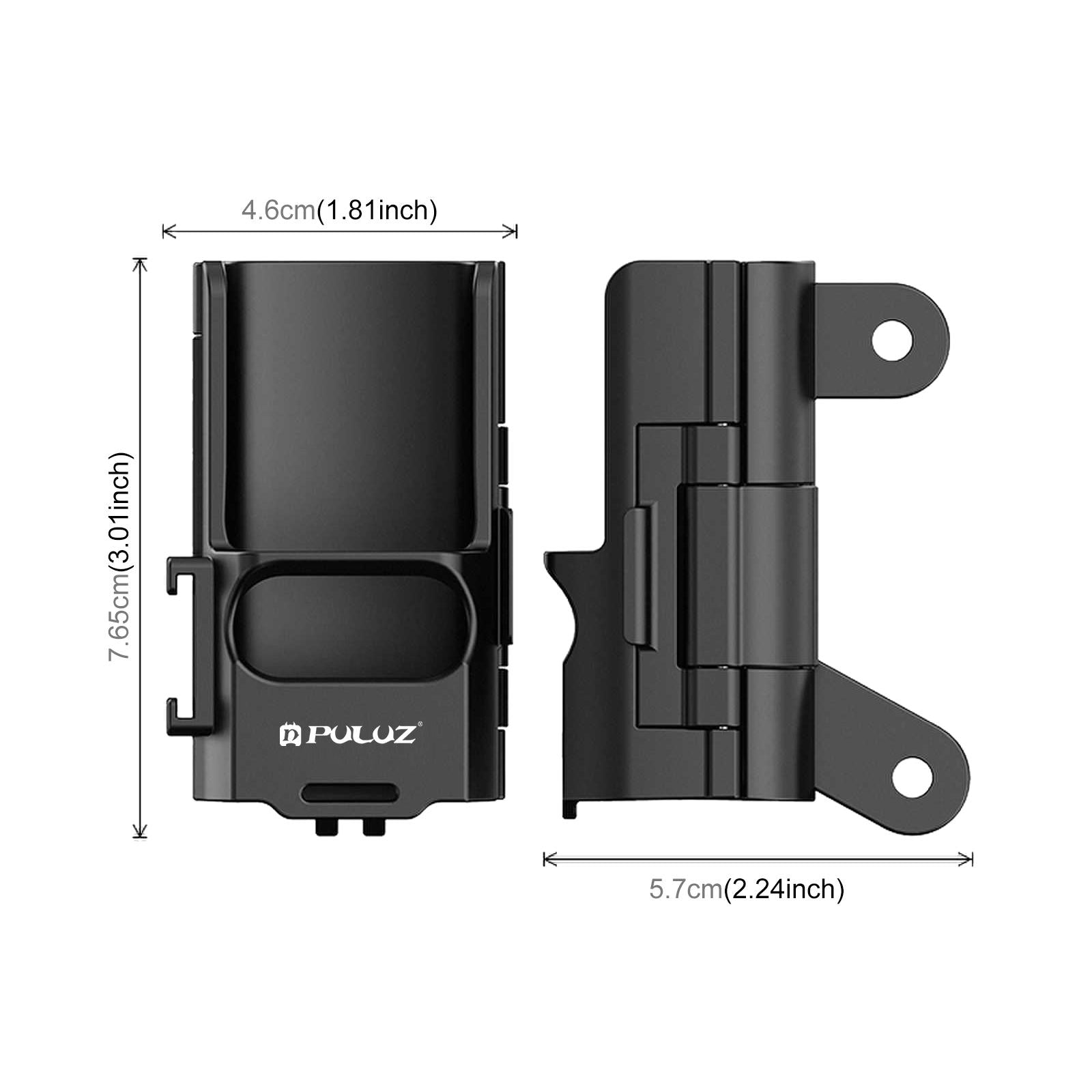 Expansion Frame For Dji Osmo Pocket Cold Shoe Adapter Black 3