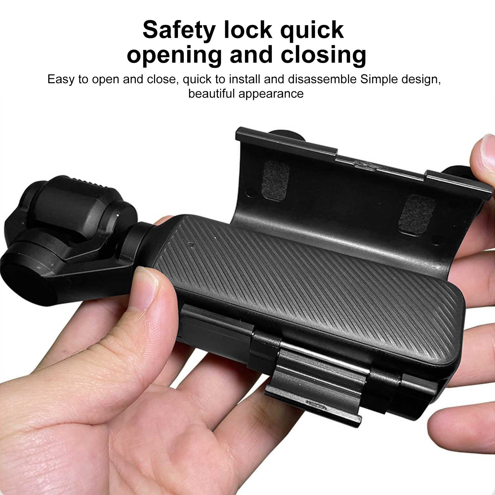 Expansion Frame For Dji Osmo Pocket Cold Shoe Adapter Black 6