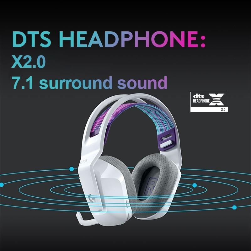 Wireless Rgb Gaming Headset With Light Speed - Black 5