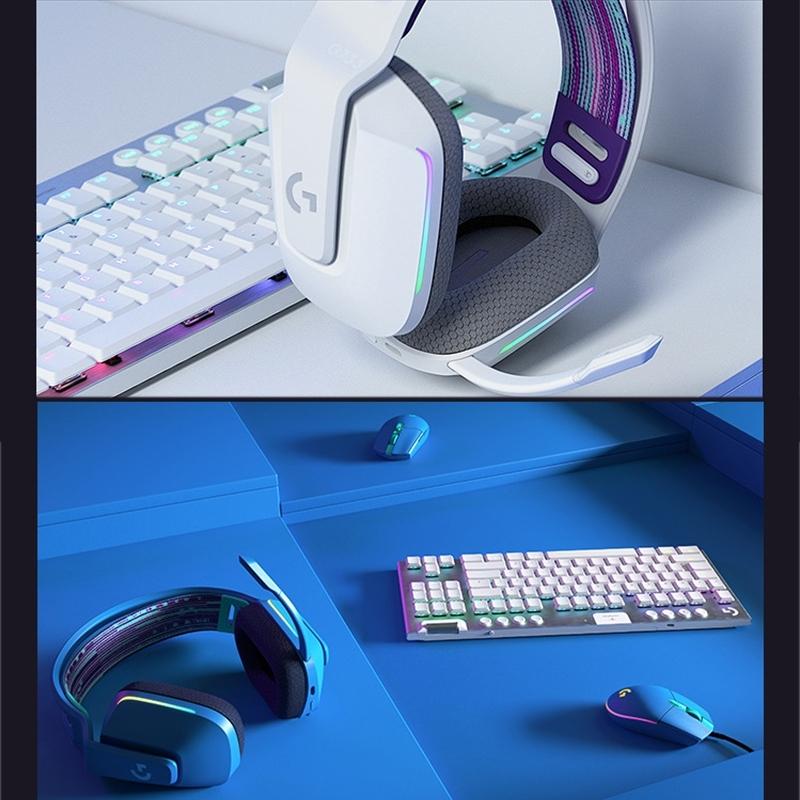 Wireless Rgb Gaming Headset With Light Speed - Black 8