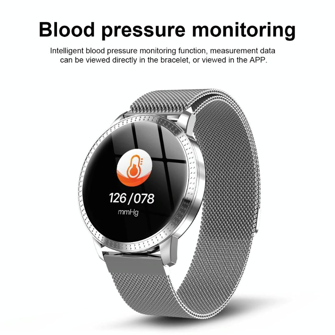 Waterproof Smartwatch With Colour Screen - Ipx67 - Black 10