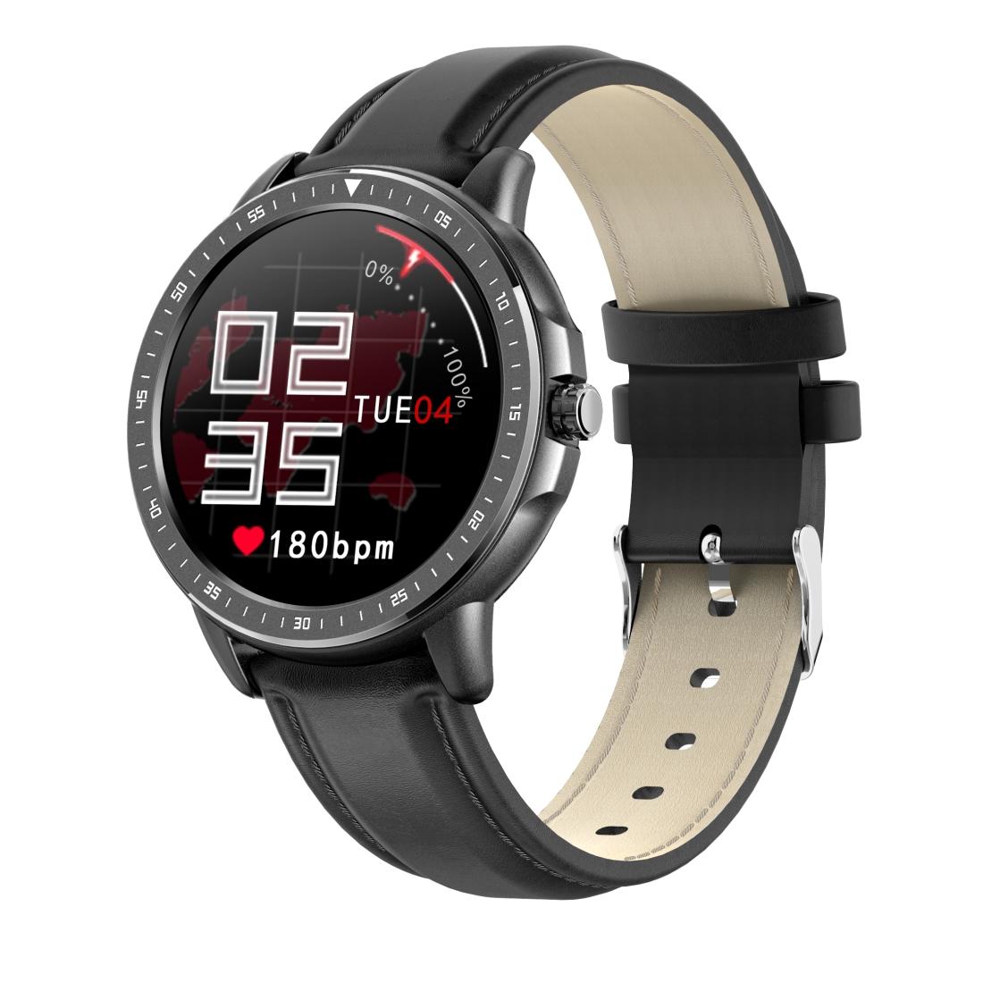 1.3 Inch Ips Colour Touch Screen Smart Watch Ip67 Waterproof Support Weather Forecast / Heart Rate Monitor / Sleep Monitor / Blood Pressure Monitoring Black 4