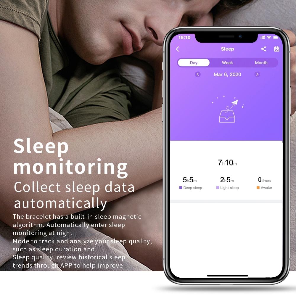 1.3 Inch Ips Colour Touch Screen Smart Watch Ip67 Waterproof Support Weather Forecast / Heart Rate Monitor / Sleep Monitor / Blood Pressure Monitoring Black 8