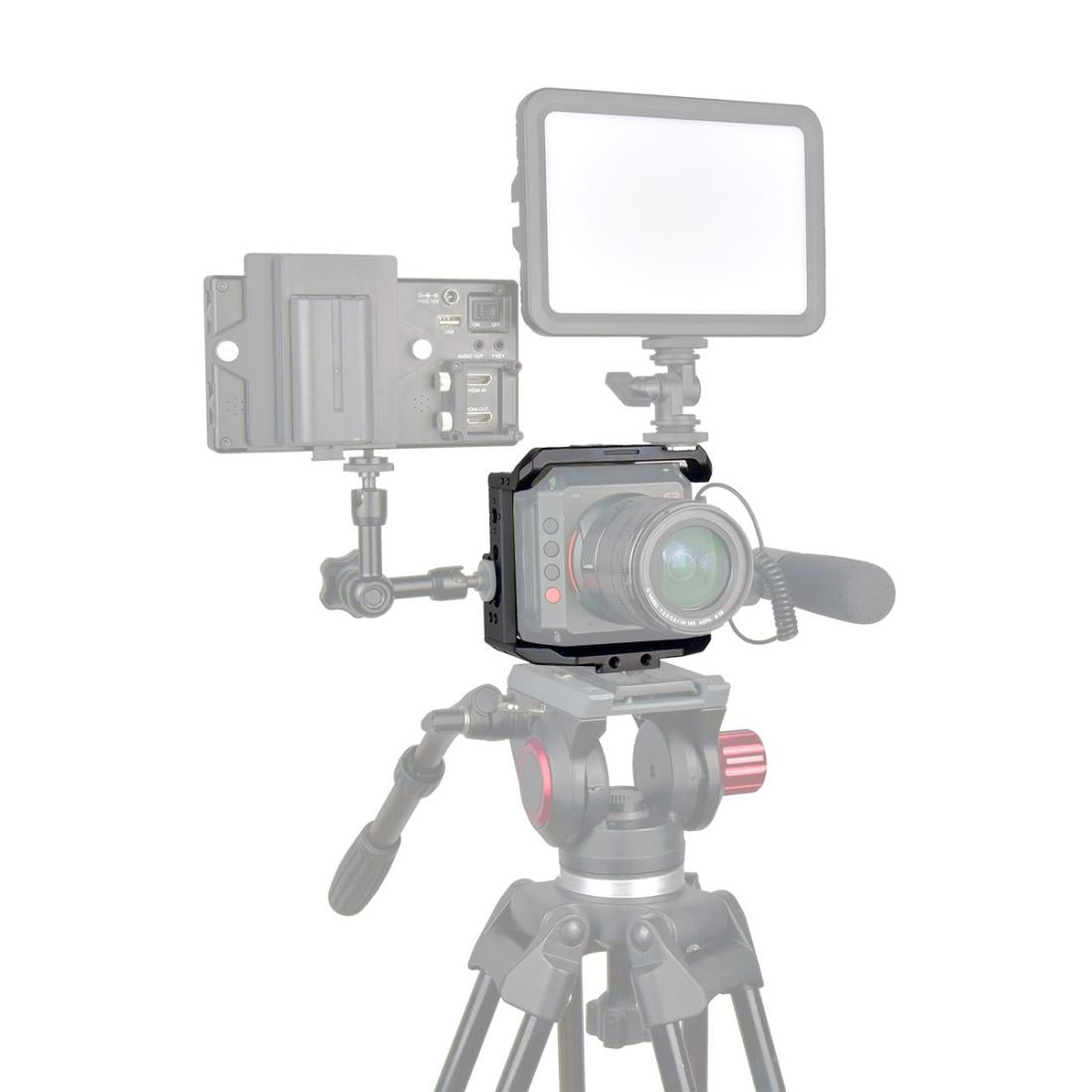 Video Camera Cage Stabilizer For C11 Handle for Z Cam E2 9