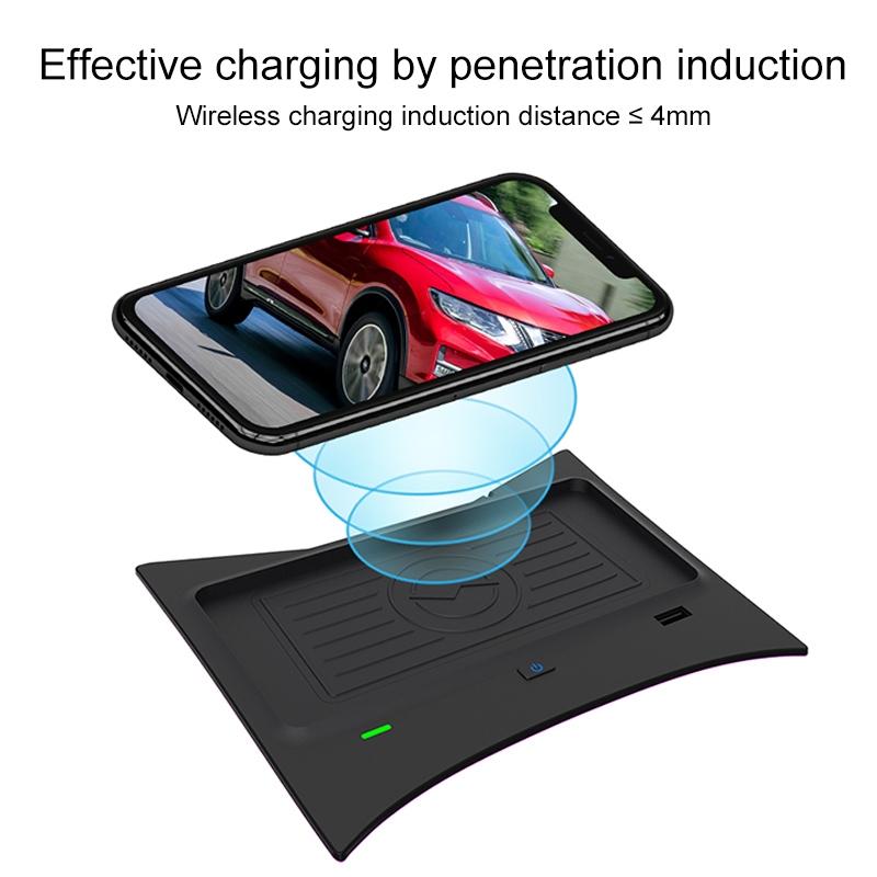 Wireless Charger for Nissan X-trail / Qashqai - Fast Charging 6