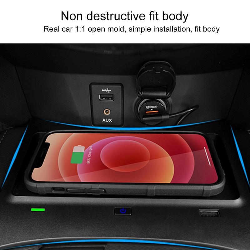 Wireless Charger for Nissan X-trail / Qashqai - Fast Charging 7