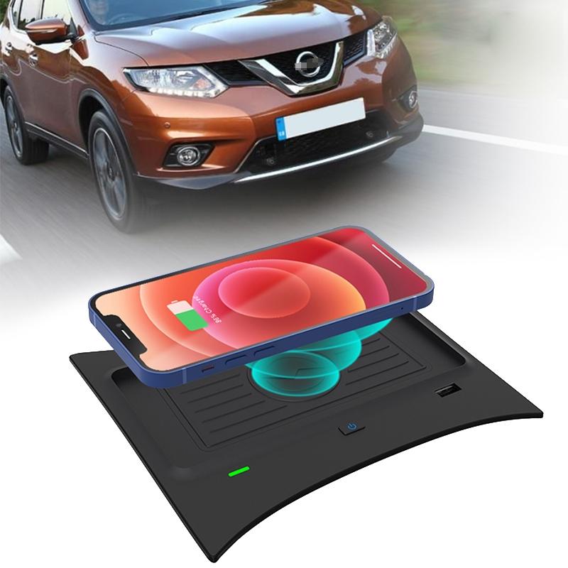 Wireless Charger for Nissan X-trail / Qashqai - Fast Charging 9
