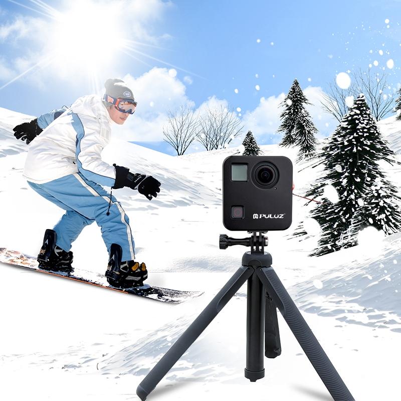 Aluminum Alloy Protective Cage for Gopro Fusion with Mount and Lens Caps 7