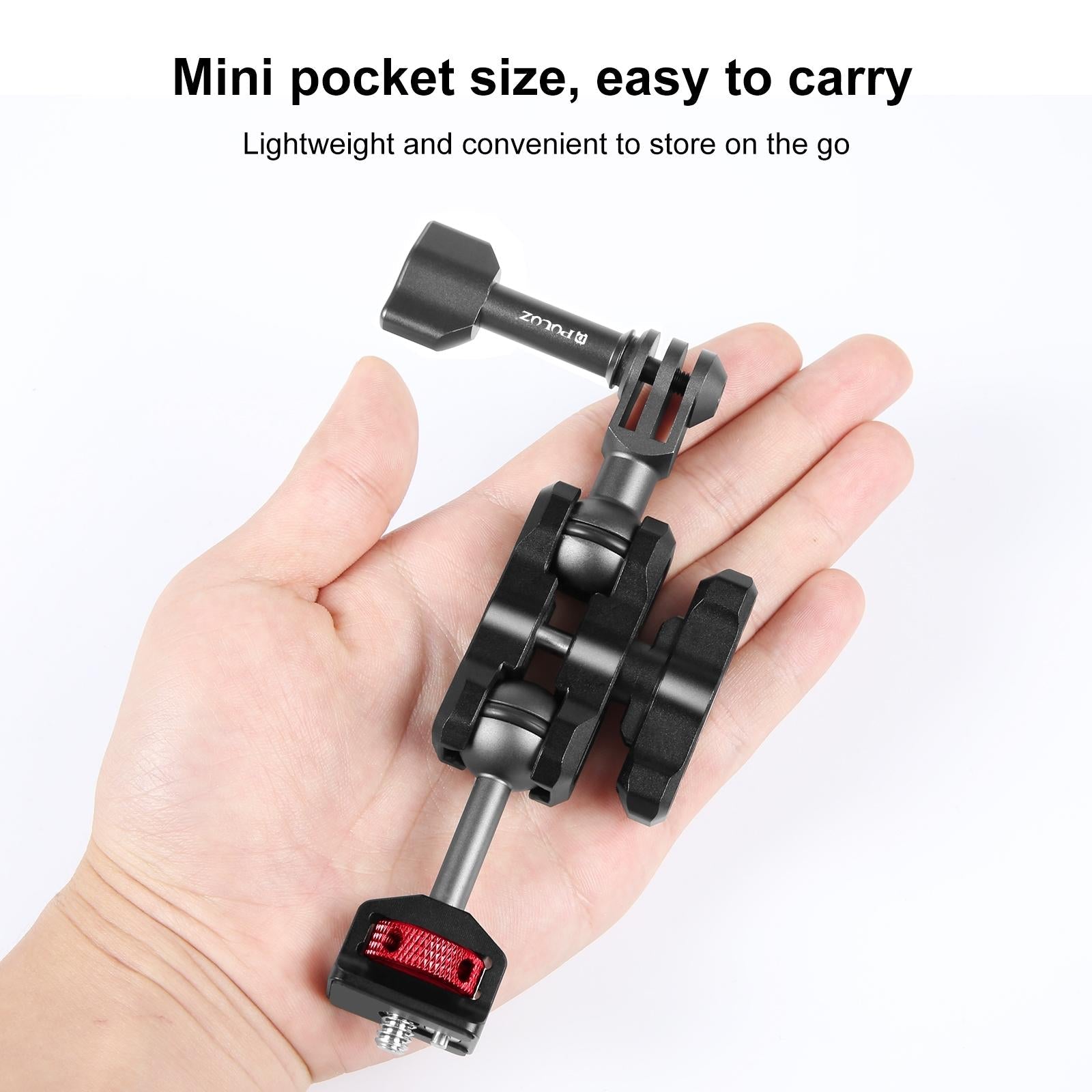 Versatile Aluminum Magic Arm Mount - Black 7