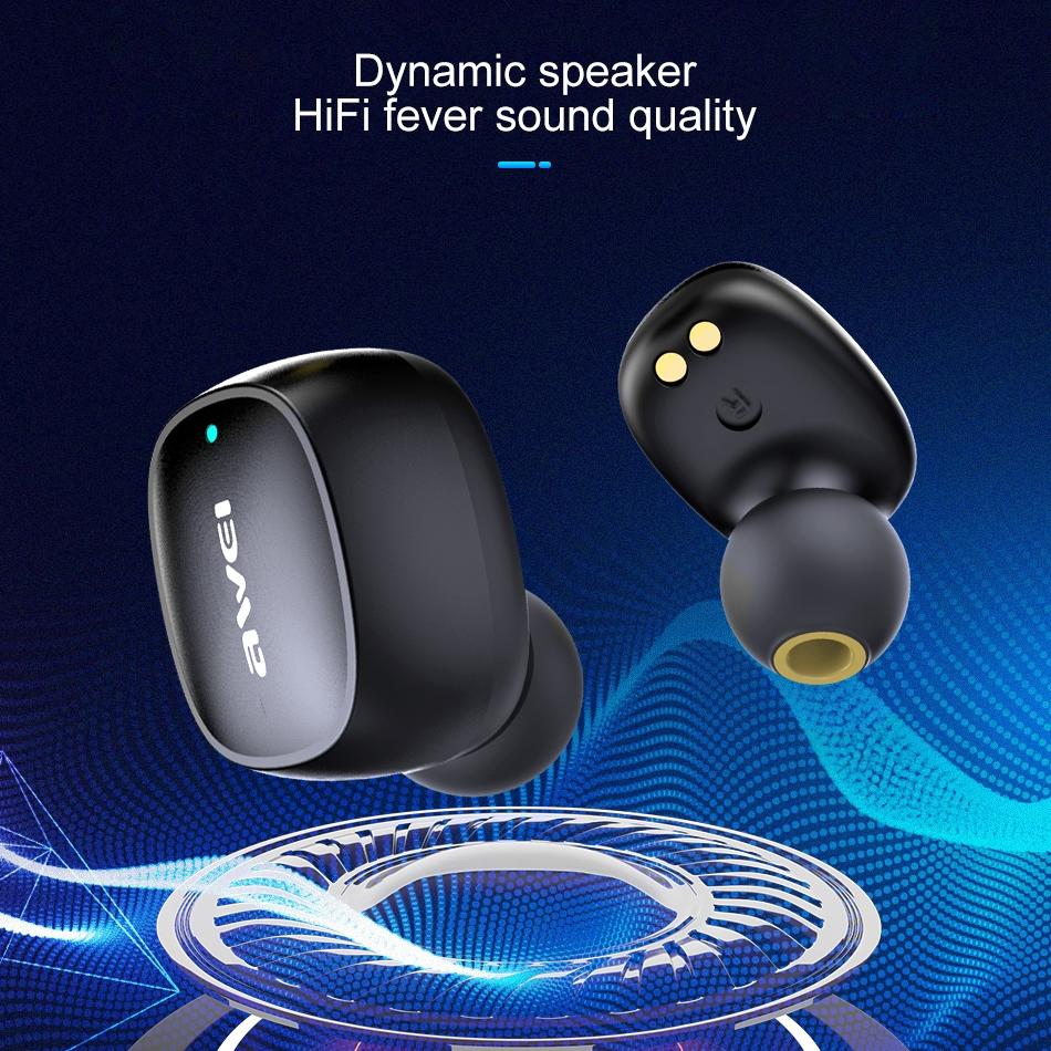 Wireless Sports Headset with Charging Case - T13 Tws Bluetooth V5.0 - Black 6