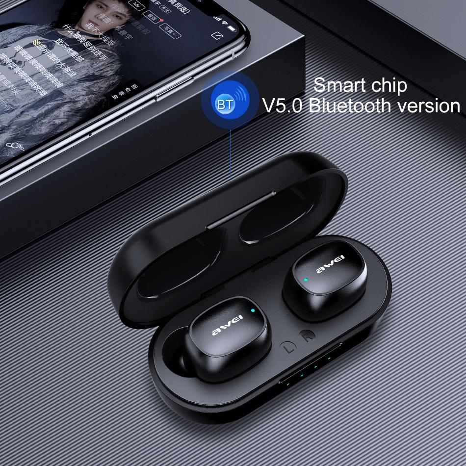 Wireless Sports Headset with Charging Case - T13 Tws Bluetooth V5.0 - Black 7