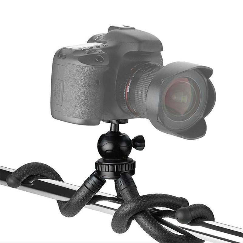 Versatile Octopus Tripod for Slr Cameras Gopro and Phones - Ball Head 6