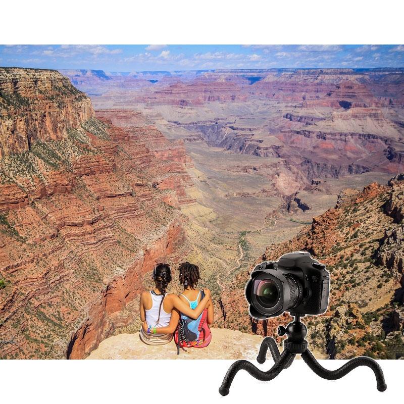 Versatile Octopus Tripod for Slr Cameras Gopro and Phones - Ball Head 7