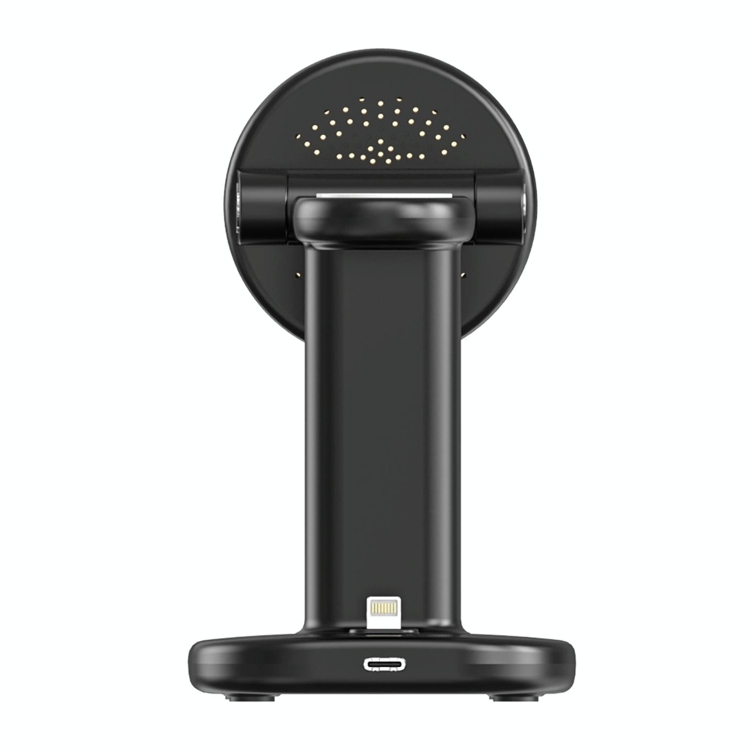 3 In 1 Magnetic Wireless Charger Stand 15W - Black 4