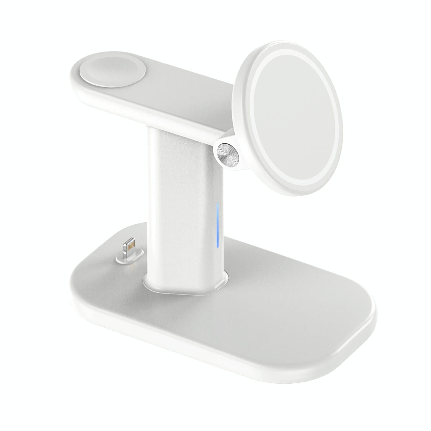 3 In 1 Magnetic Wireless Charger Stand 15W - Black 14