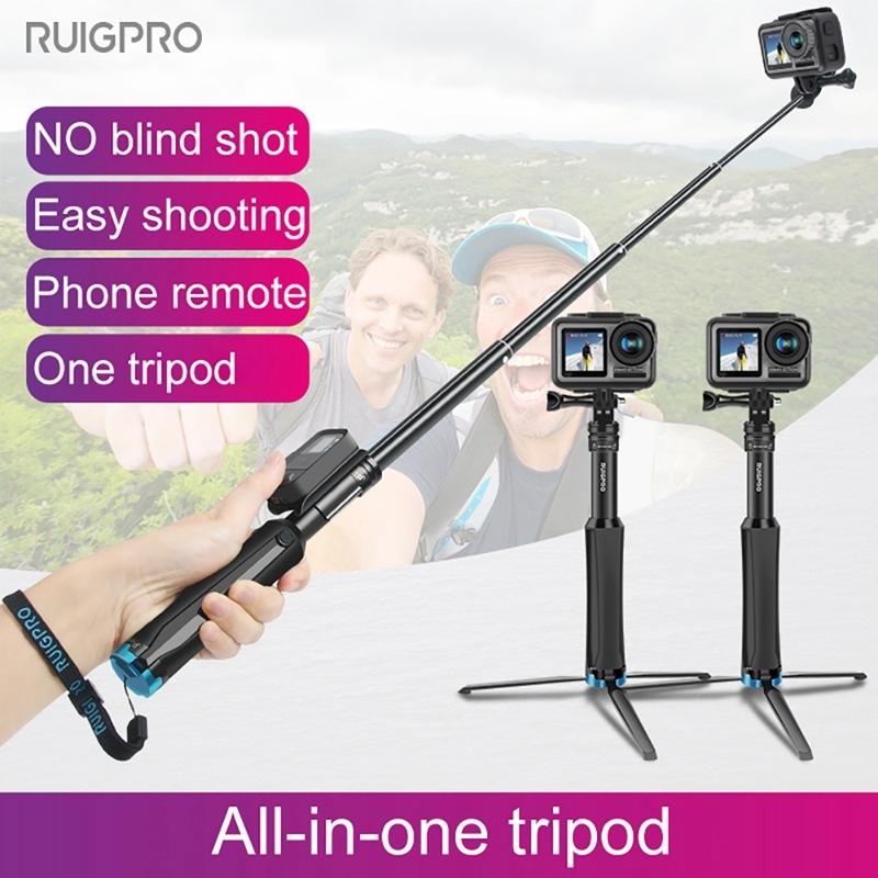 Telescopic Selfie Stick for Action Cameras 10