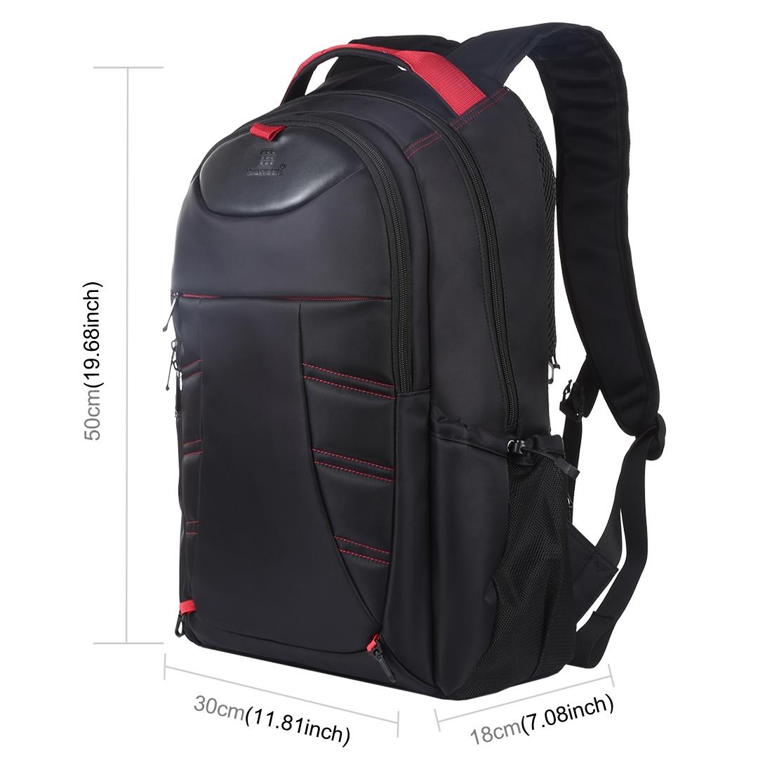 Portable Dual-shoulder Laptop Backpack - Foldable & Removable Black 3