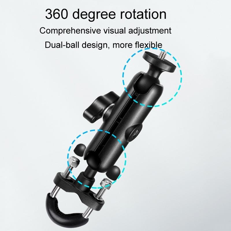 Motorcycle Handlebar Mount for Gopro with Tripod Adapter - 9cm Rod and Screw 4