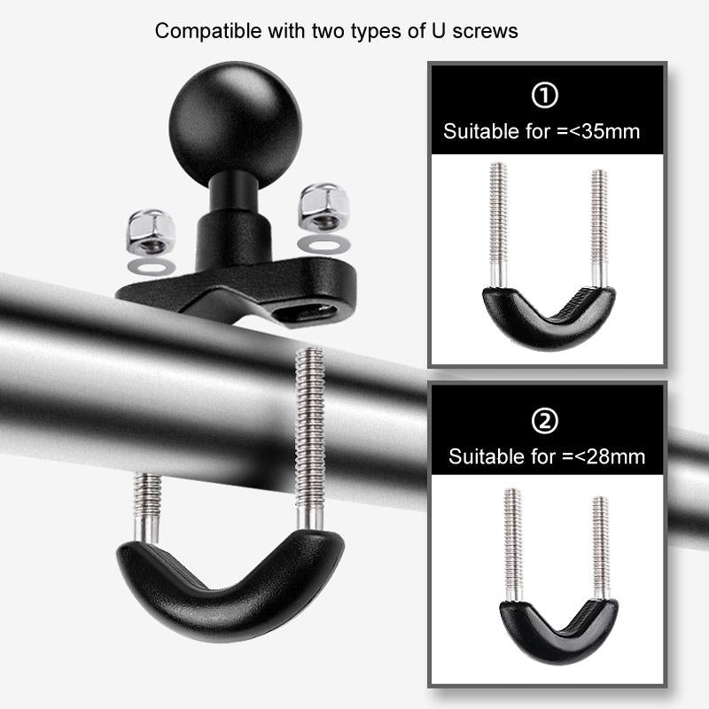 Motorcycle Handlebar Mount for Gopro with Tripod Adapter - 9cm Rod and Screw 6