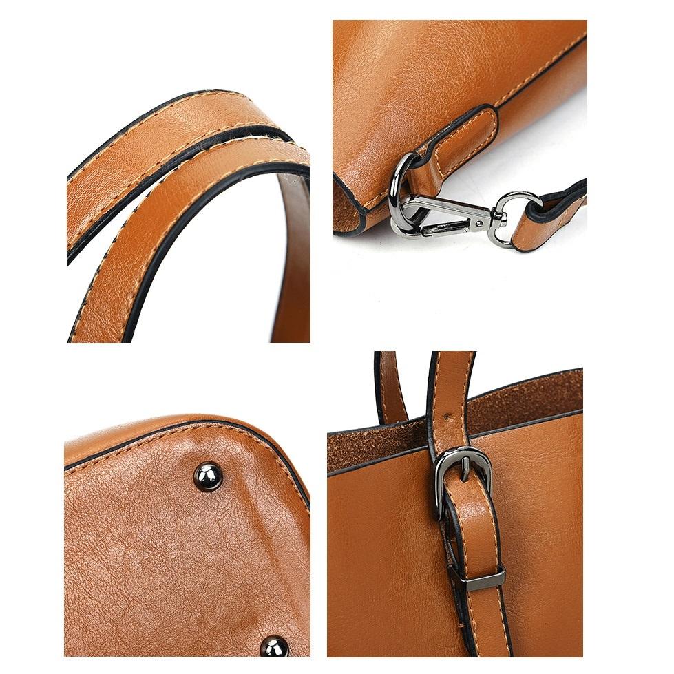 Black Pu Shoulder Bag For Women Casual Messenger Handbag 7