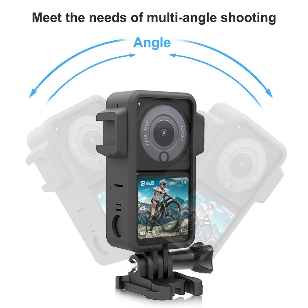 Protective Cage with Dual Cold Shoes for Dji Action 2 6
