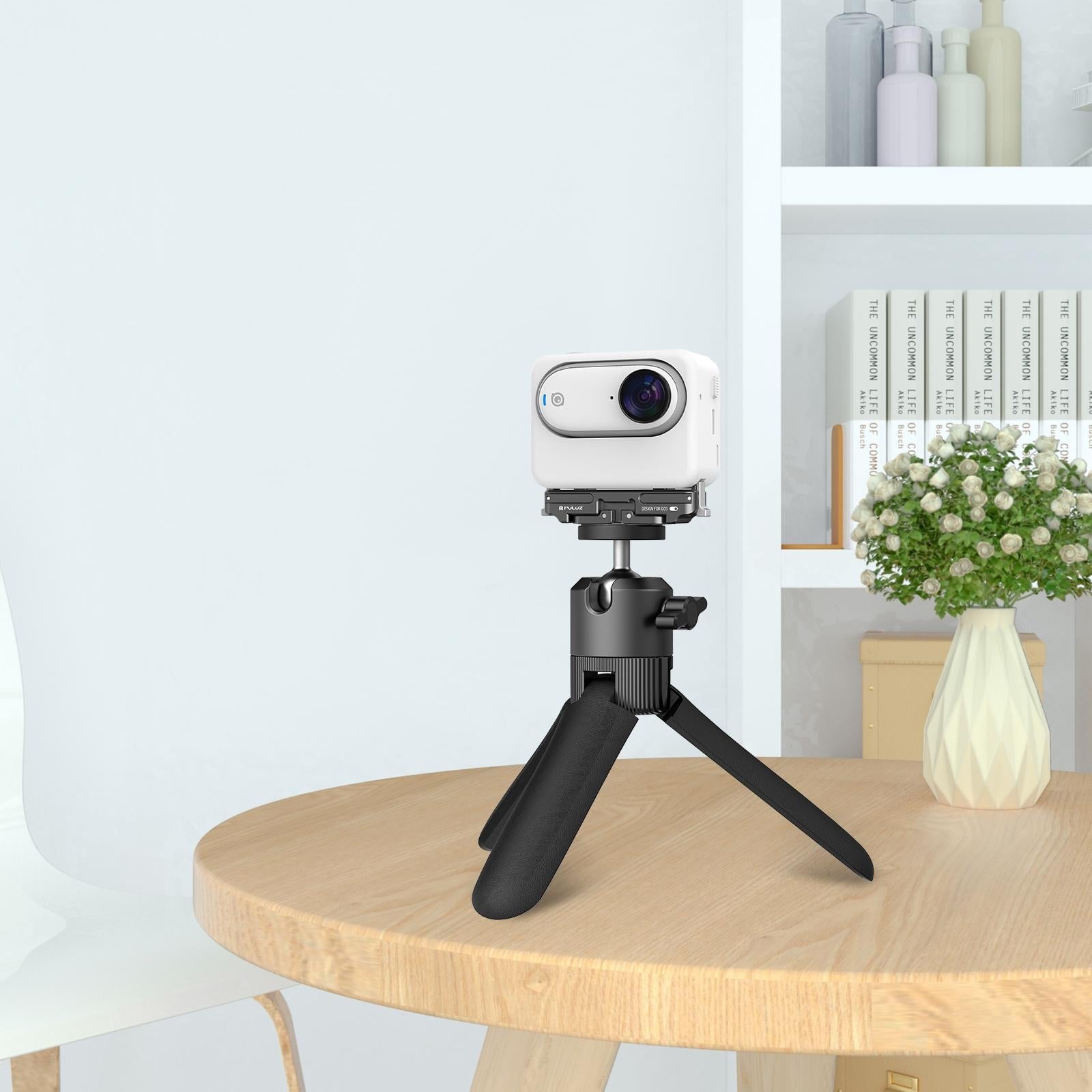 Aluminum Alloy Quick Release Base for Insta360 Go3 - Magnetic Mount 8
